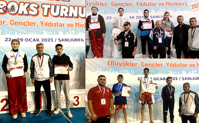Karatay, Türkiye Kick Boks Turnuvası’ndan 3 Madalyayla Döndü