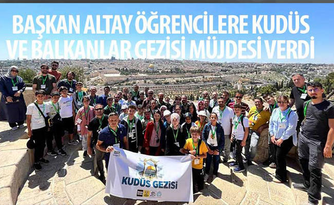 Konya Büyükşehir 1.000 Öğrenciyi Kudüs’e Ya da Balkanlara Götürülecek