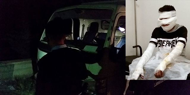 Çakmak tüpü ile torpil patlatan çocuklar yanarak hastanelik oldu