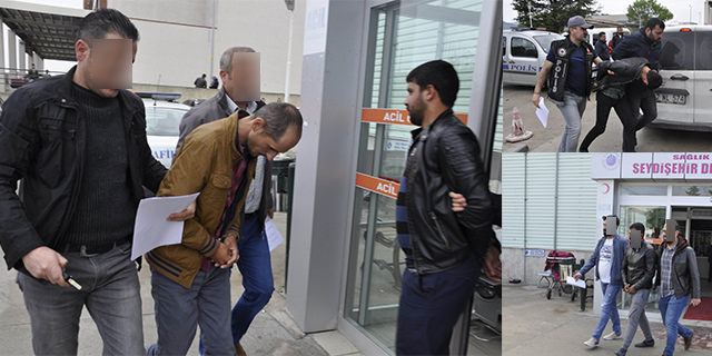 Konya’da uyuşturucu operasyonu: 12 gözaltı