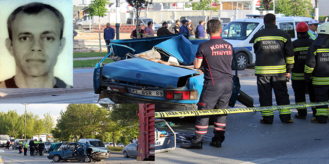 Zincirleme kazada savrulan otomobil tıra çarptı: 1 ölü