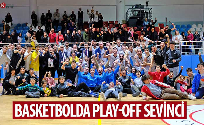Konya Büyükşehir Basketbolda Play-Off Sevinci