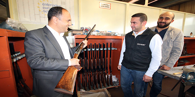 Beyşehir’de silah sektörü kabına sığmıyor
