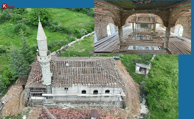 120 Yıllık Cami Restore Ediliyor