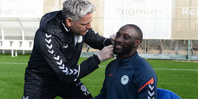 KONYASPOR’UN YENİ TRANSFERİ YATABARE, LAKTAT TESTİNDEN GEÇTİ