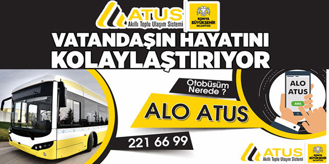 ATUS, SON BİR YILDA 54 MİLYON 159 BİN KEZ KULLANILDI