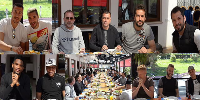 KONYASPOR TEKNİK HEYET VE OYUNCULARI KAHVALTIDA BİR ARAYA GELDİ