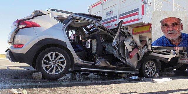 Otomobil tırın altına girdi: 2 ölü, 5 yaralı