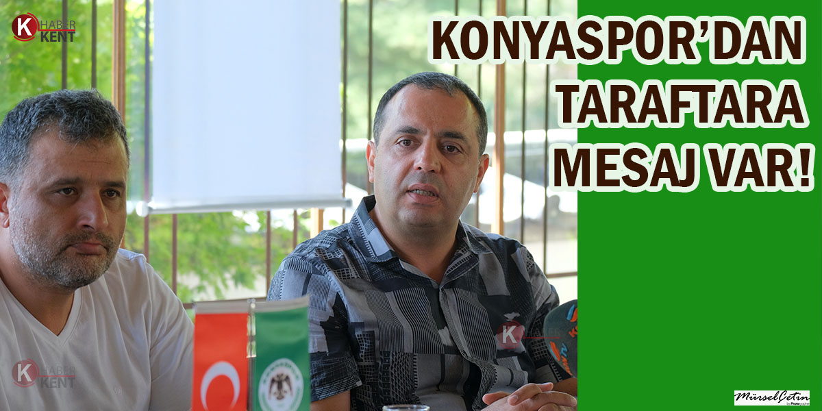 Konyaspor’dan Taraftara Mesaj Var!