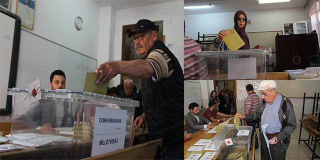 Konya’da oy kullanma işlemi başladı