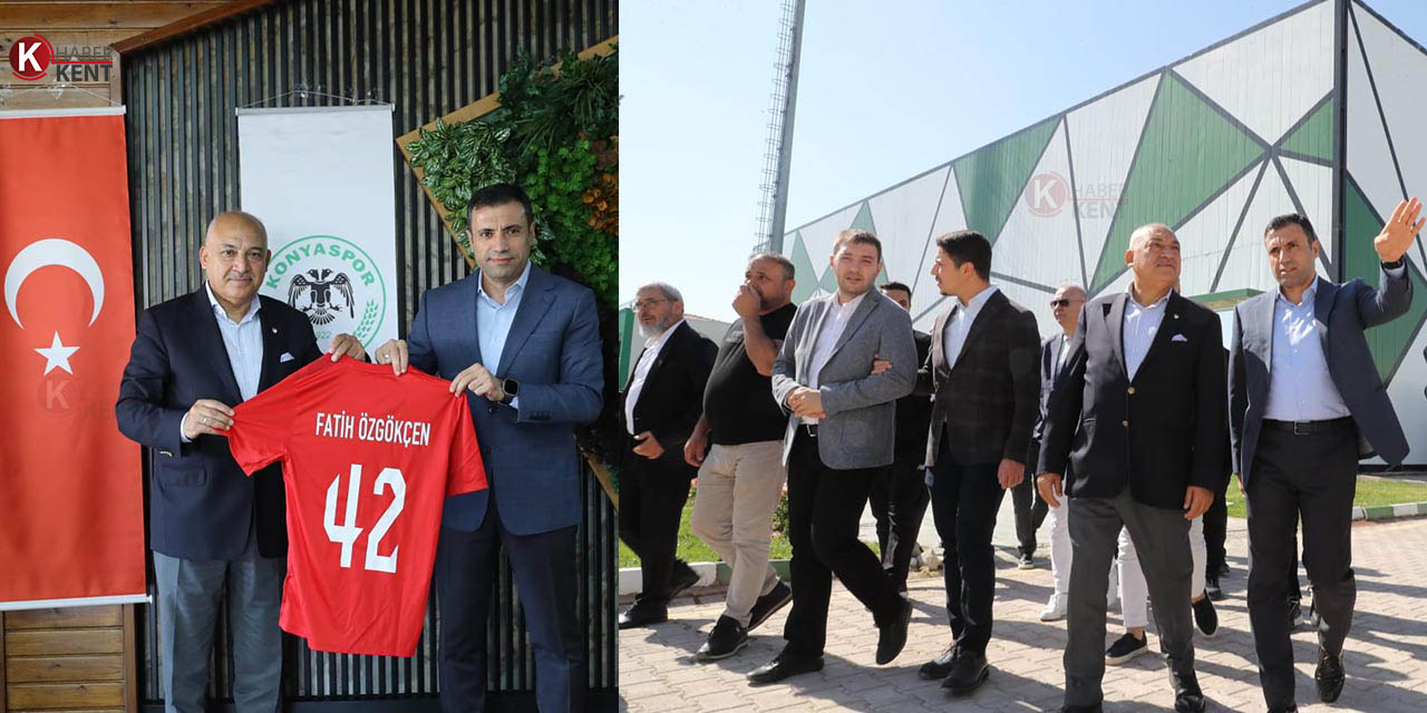 TFF Başkanı Büyükekşi’den Konyaspor’a Ziyaret