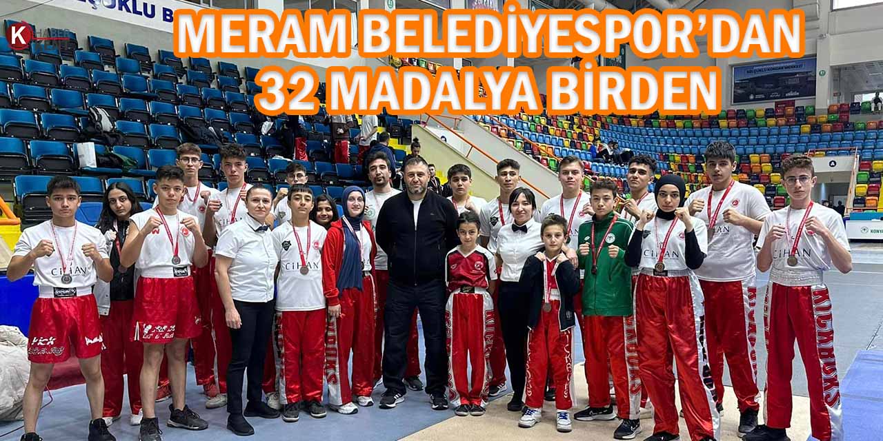 Meram Belediyespor Şampiyona’da Adeta Rüzgar Gibi Esti