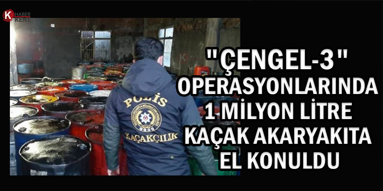Konya’nın da Aralarında Bulunduğu 46 İlde Kaçak Akaryakıt Operasyonu!