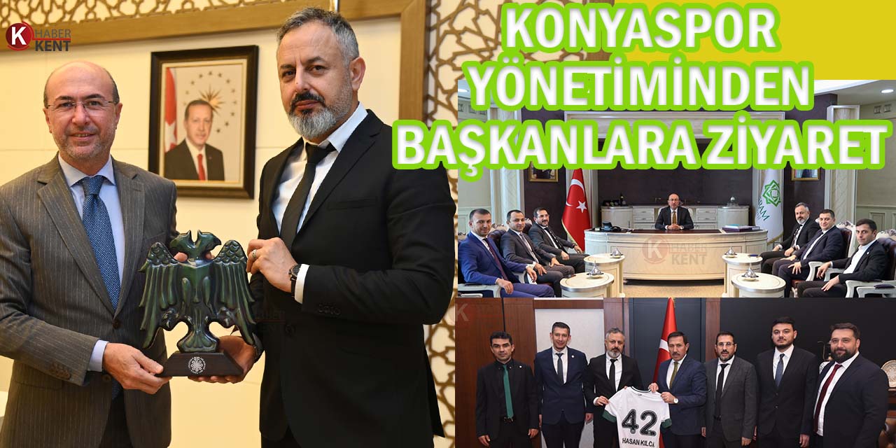 Konyaspor Yönetiminden Başkanlara Ziyaret