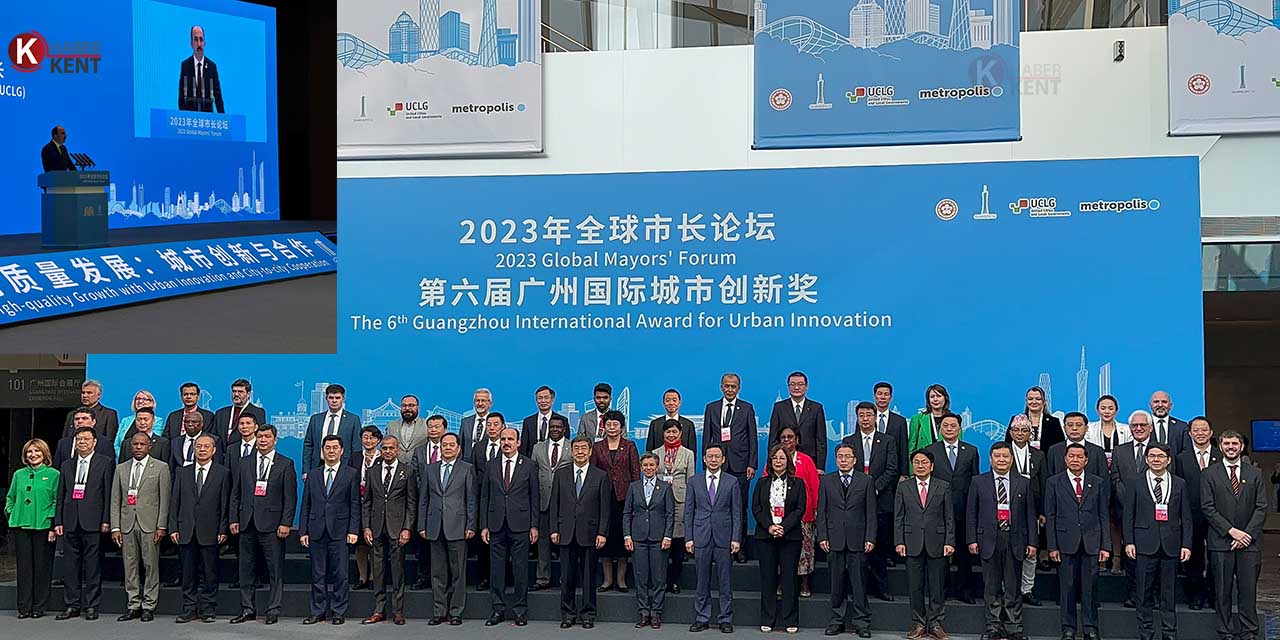 Başkan Altay Çin’de Dünya Belediyelerine Hitap Etti