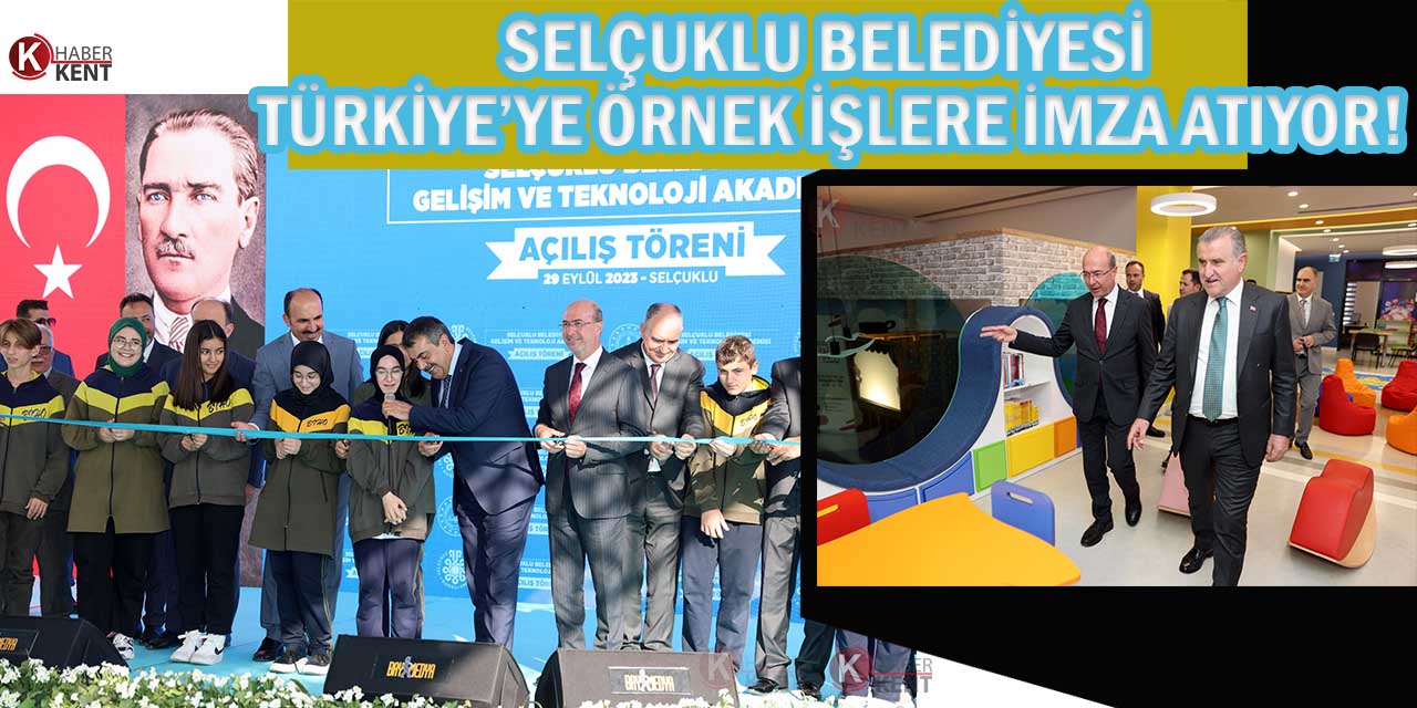 Selçuklu Belediyesi’nden Türkiye’ye Örnek Yatırımlar