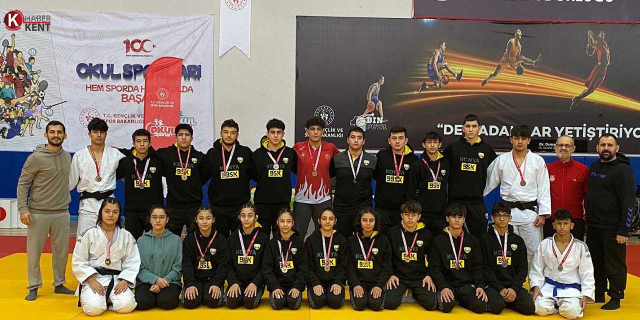 Konya Judo Takımı’ndan Madalya Yağmuru