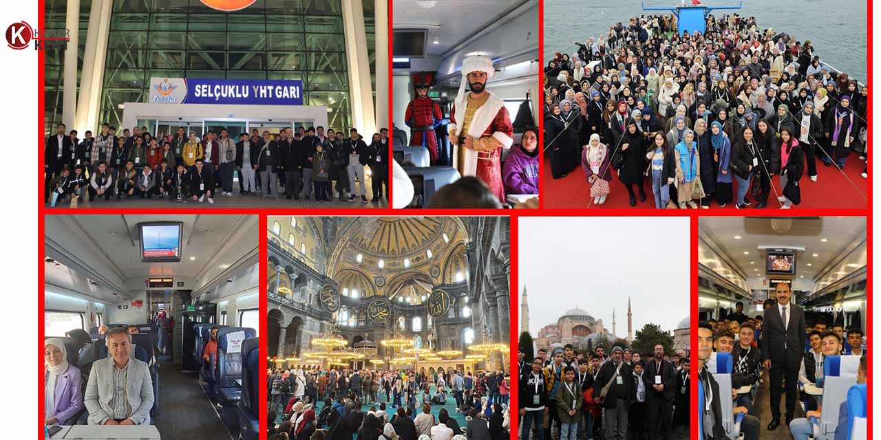 Konya’dan 11. Sınıflardan 85 Bin Öğrenci İstanbul’u Gezdi