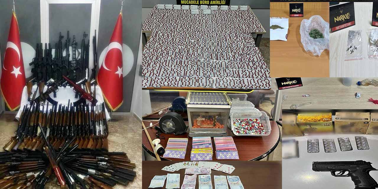 Konya Polisinden Suçlulara Operasyon: 17 Gözaltı