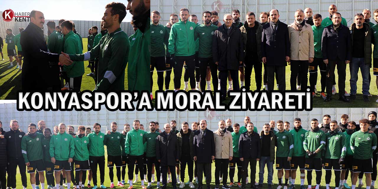 Konyaspor’a Moral Ziyareti