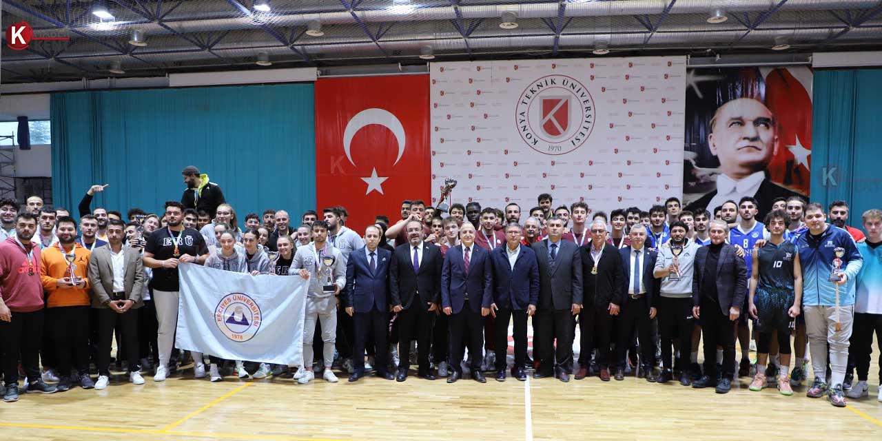 Ünilig Basketbol Bölgesel Ligi Sona Erdi: Takımlara Kupaları Verildi