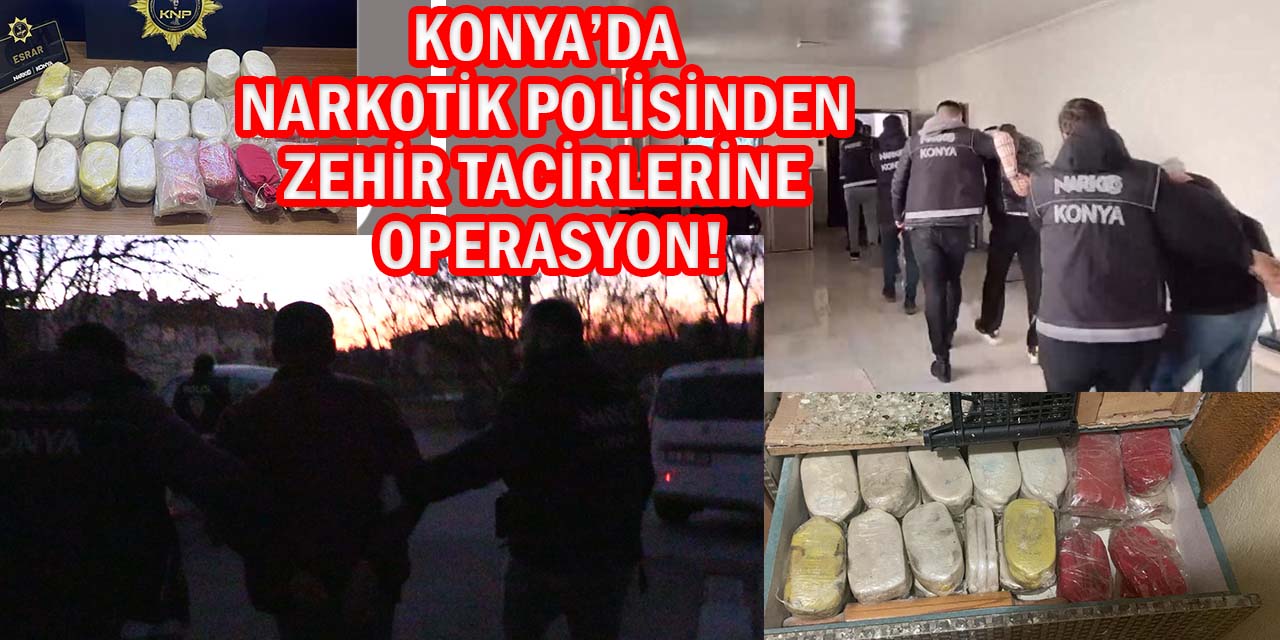 Uyuşturucu Tacirlerine Şafak Operasyonu: 20 Gözaltı