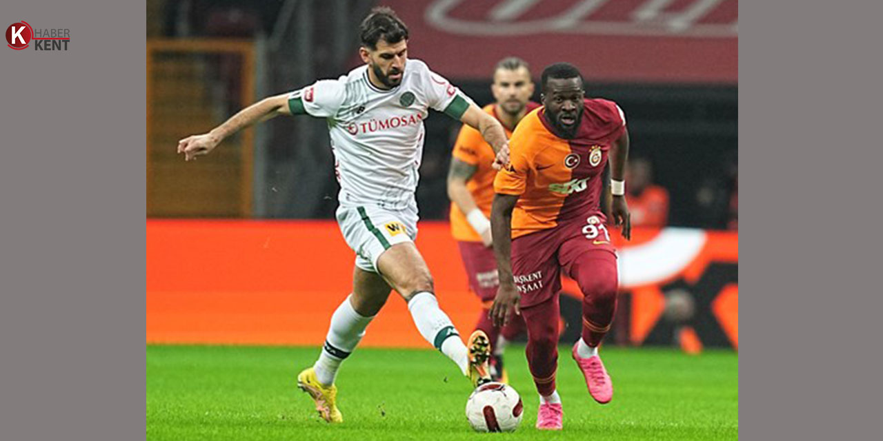 Konyaspor Galatasaray’a Sonuna Kadar Direnç Gösteremedi!