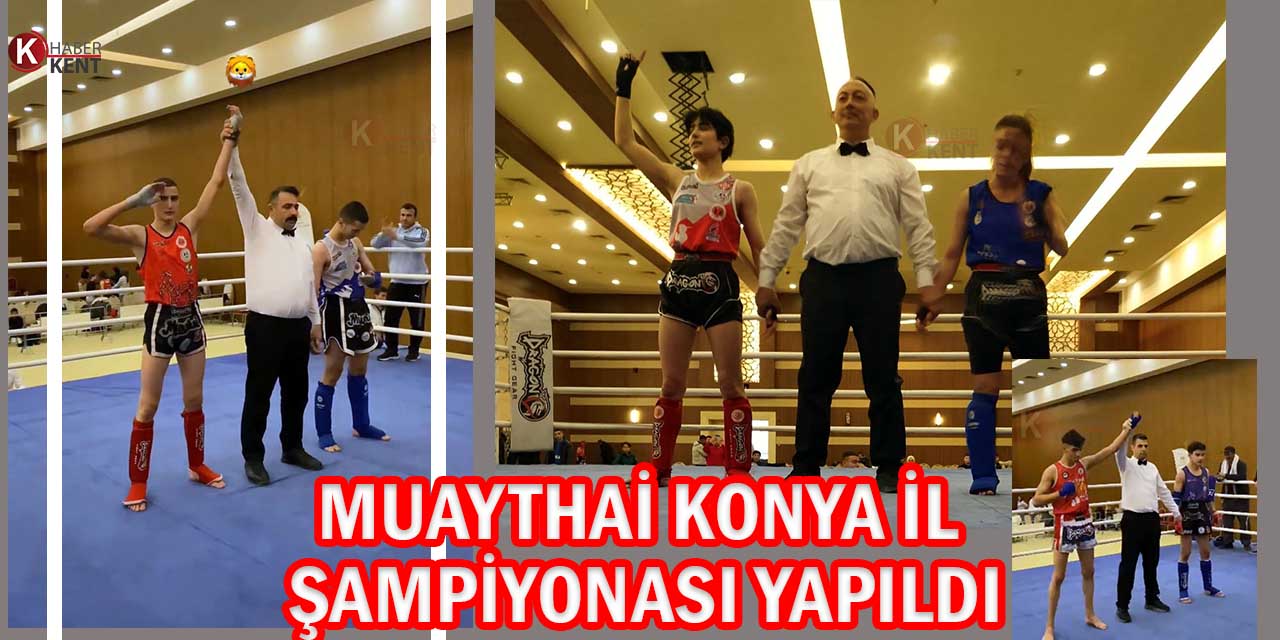 Muaythai Konya İl Şampiyonları Bölge Şampiyonasında Yarışacak