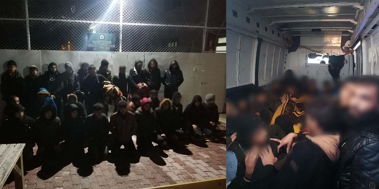 Konya’da Yurda Yasa Dışı Yollardan Giren 28 Göçmen Yakalandı
