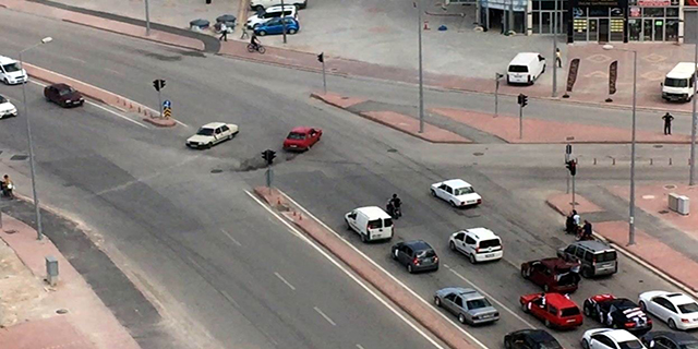 Konya’daki trafik magandaları polisten kaçamadı