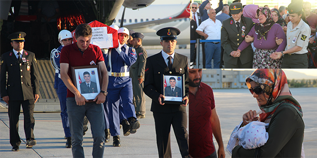 Konyalı şehidin cenazesi memleketine getirildi