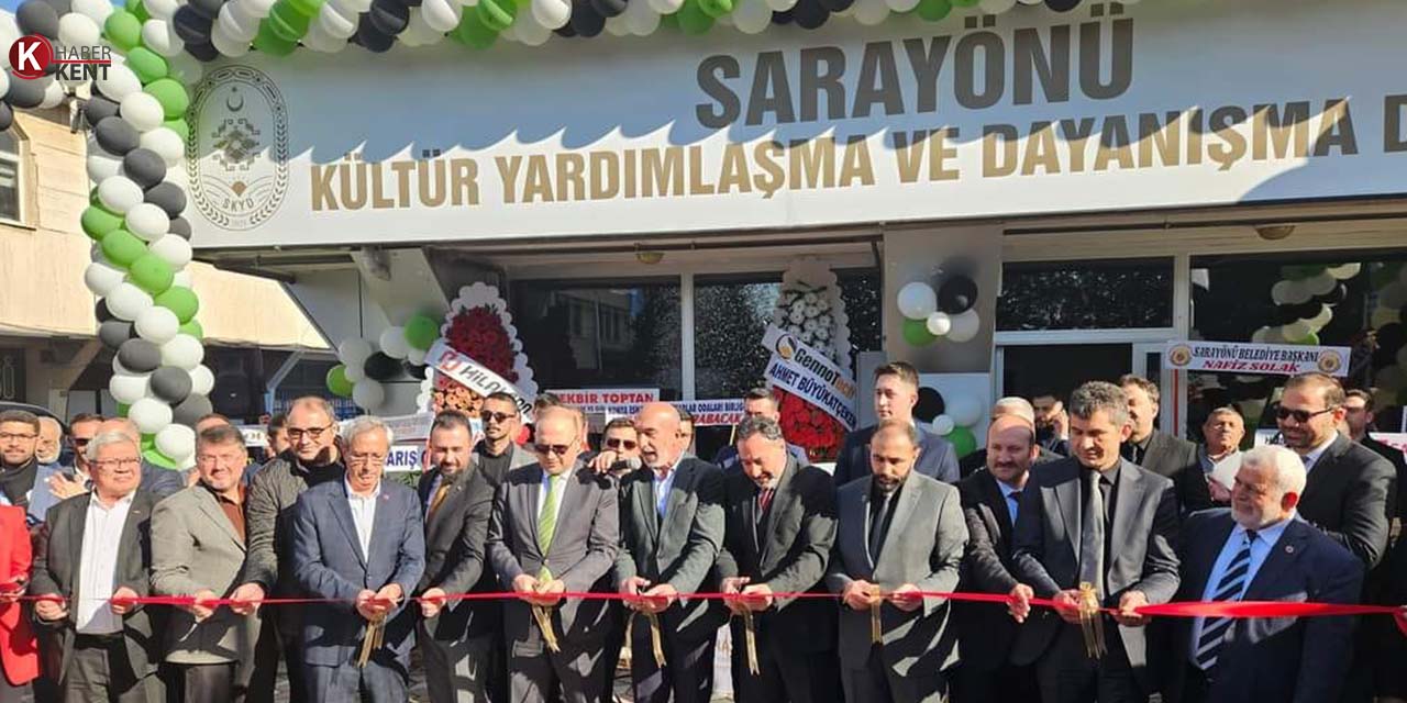 Sarayönü Kültür, Yardımlaşma ve Dayanışma Derneği Açıldı