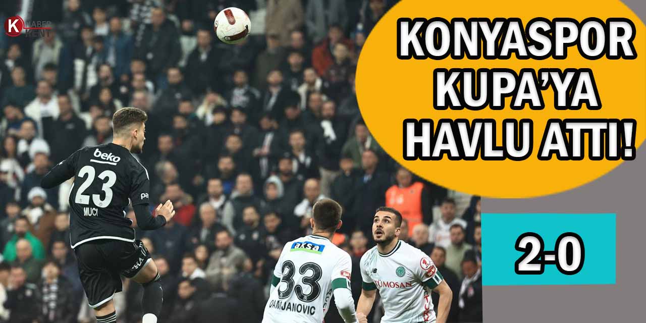 Konyaspor Kupa’ya Havlu Attı!