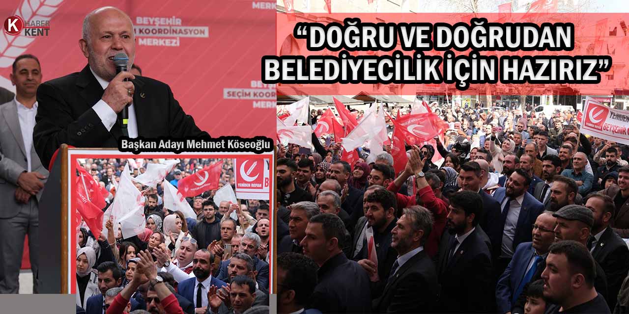 Mehmet Köseoğlu: “Konyalı Becerikli ve Liyakatli Belediyecilik Yapanları Biliyor”