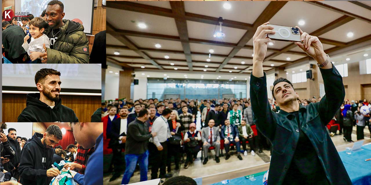 Konyaspor Futbolcuları Öğrencilerle Buluştu