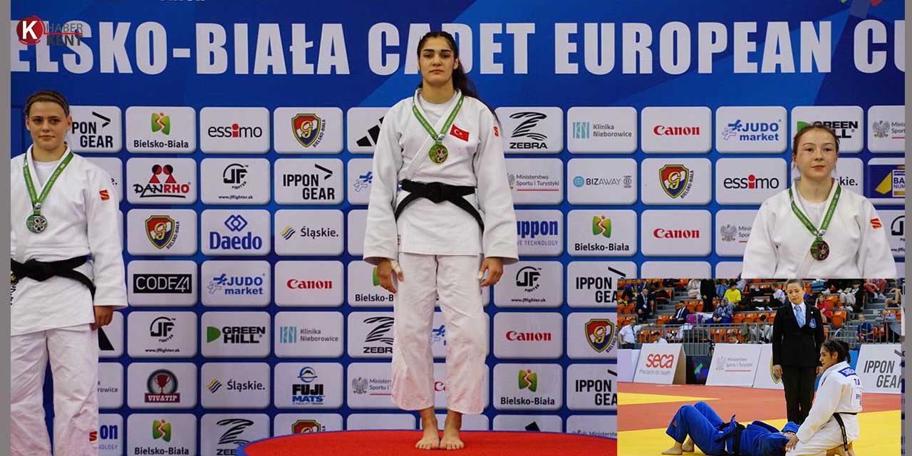 Judoda Sinem Oruç’tan İkinci Kez Avrupa Kupası Zaferi