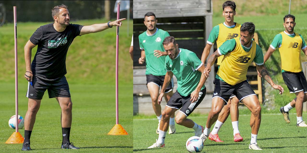 Konyaspor Slovenya’da Son Antrenmanını Yaptı