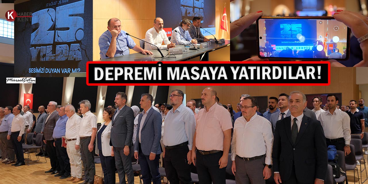 “25. Yılda “Sesimizi Duyan Var mı?” Paneliyle Depremi Masaya Yatırdılar!