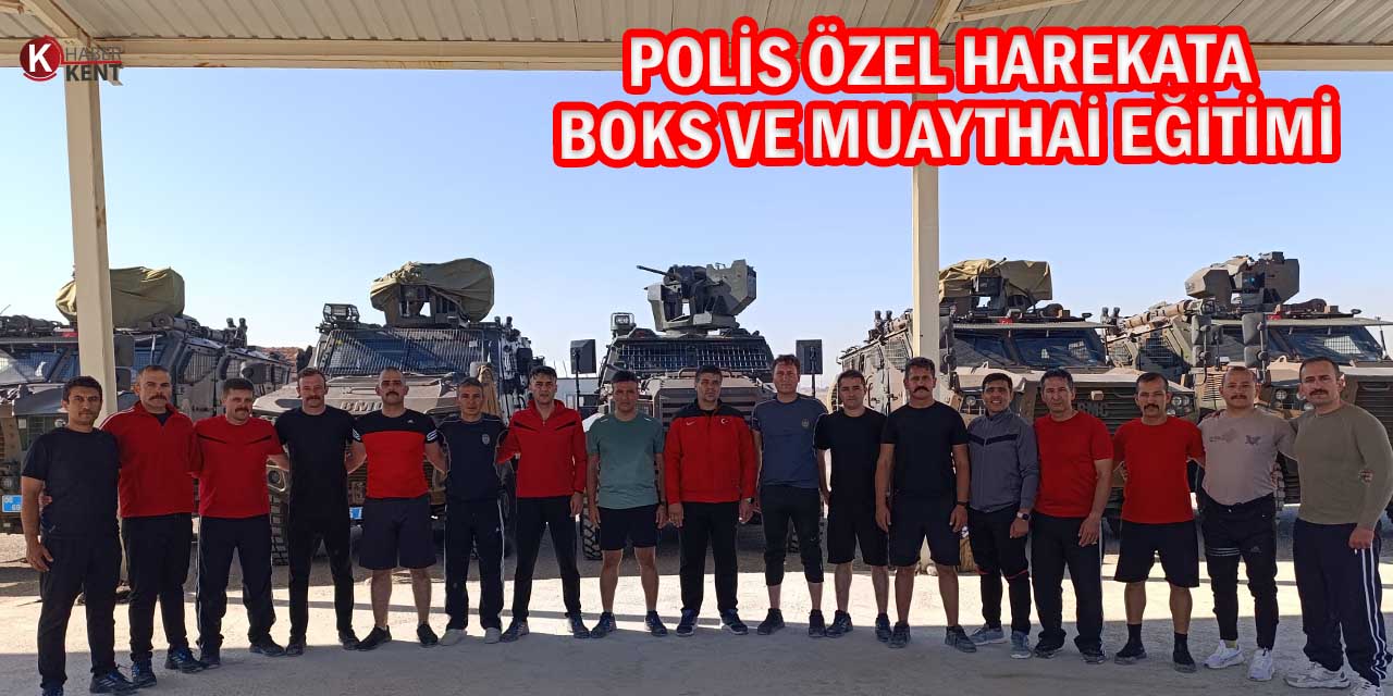 Polis Özel Harekata Boks ve Muaythai Eğitimi