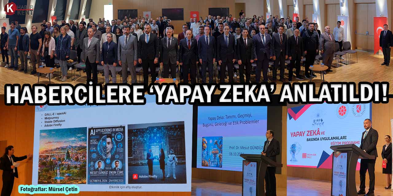 Habercilere ‘Yapay Zeka’ Anlatıldı!