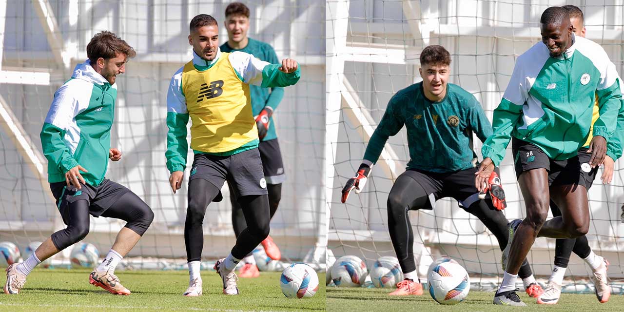 Konyaspor Beşiktaş Maçının Hazırlıklarını Taktik Çalışmayla Tamamladı