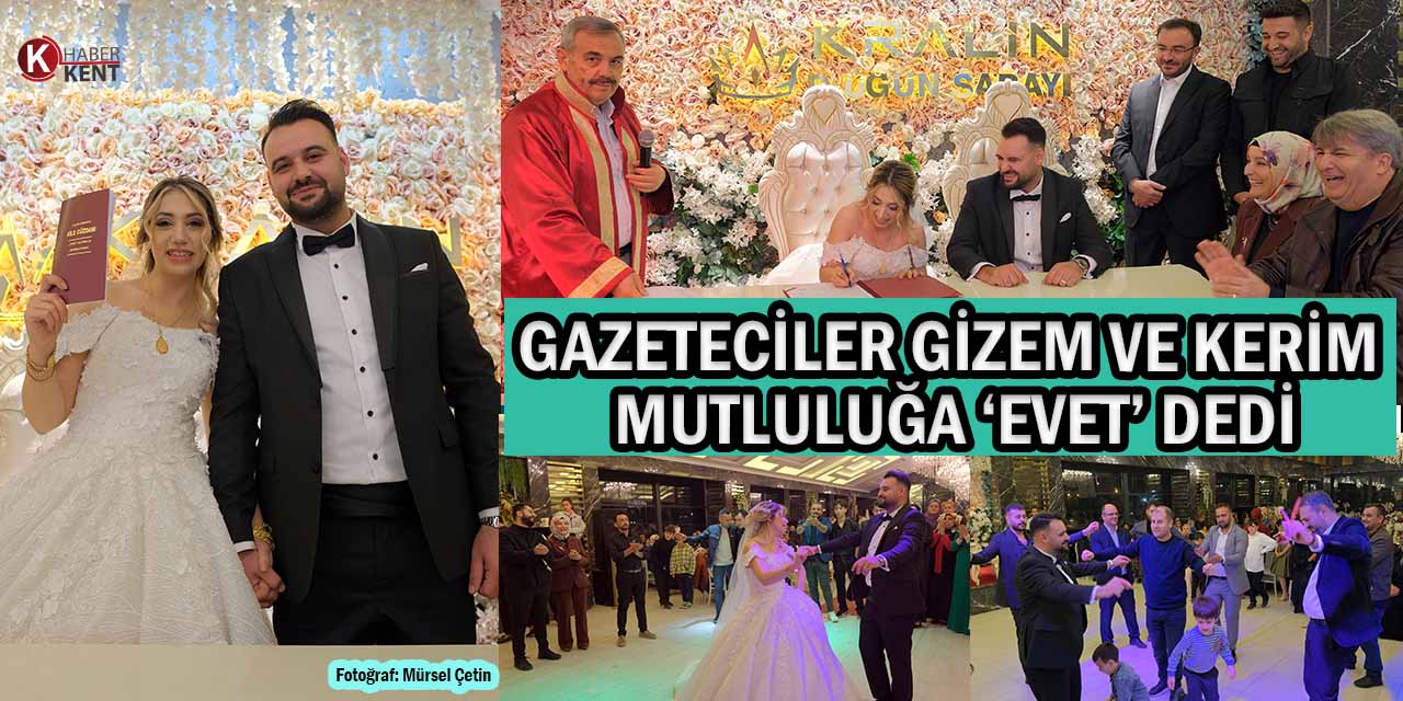 Gazeteciler Gizem ve Kerim Evlendi!