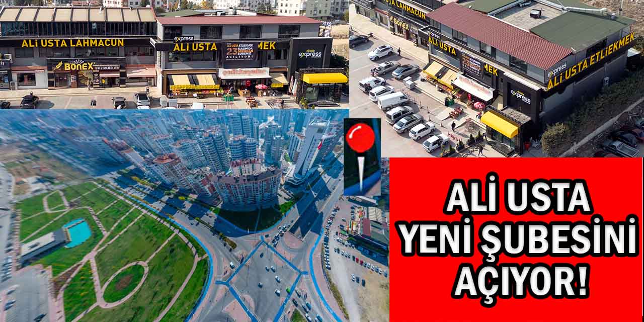 Kaliteli Etliekmeği Ucuza Yediren Ali Usta Yeni Şubesini Açıyor!