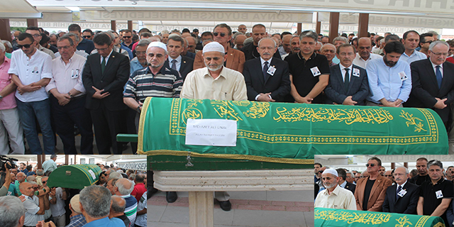 CHP Lideri Kılıçdaroğlu Konya’da cenazeye katıldı