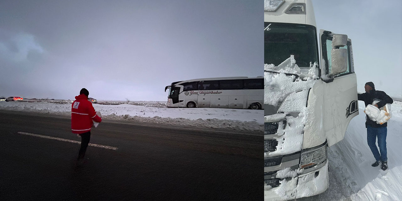 Konya’da Tipi ve Kar Nedeniyle Mahsur Kalan 67 Kişi Kurtarıldı