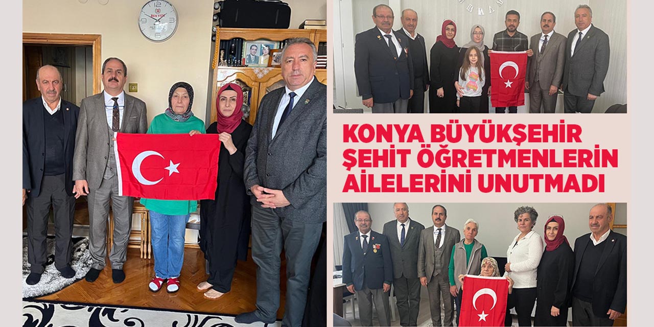 Şehit Öğretmenlerin Aileleri Unutulmadı!