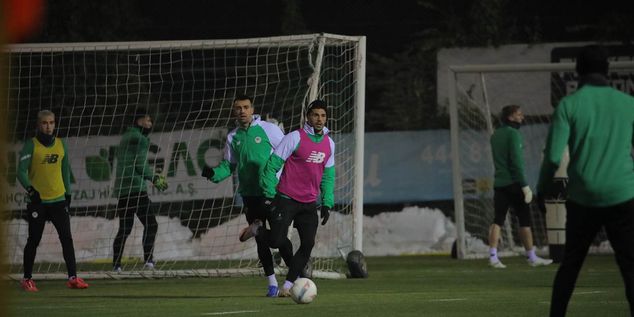 Konyaspor Kepezspor Maçının Hazırlıklarına Start Verdi