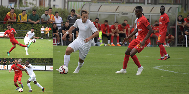 Konyaspor Hollanda’da oynadığı 3’üncü özel maçında kaybetti