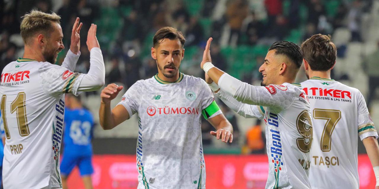 Konyaspor Güle Oynaya Turladı: 9-0