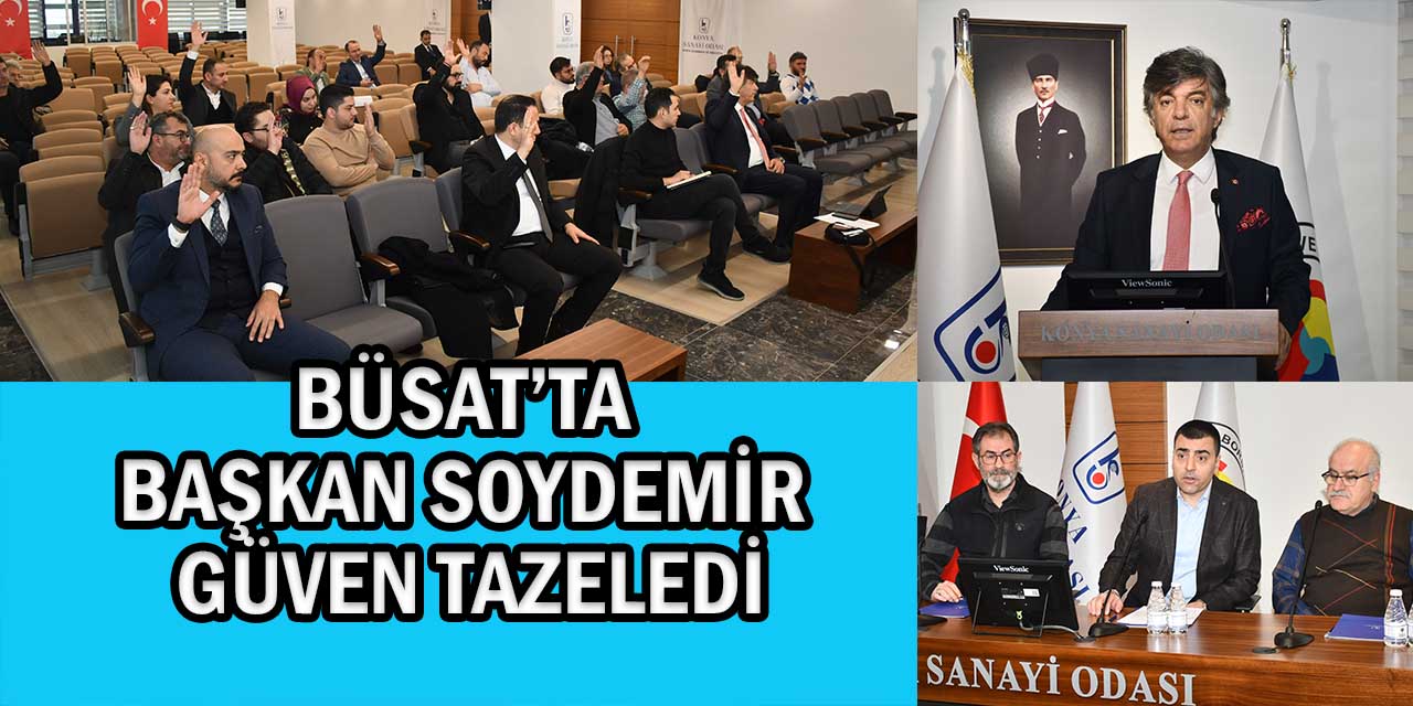 BÜSAT’ta Başkan Soydemir Yeniden Seçildi